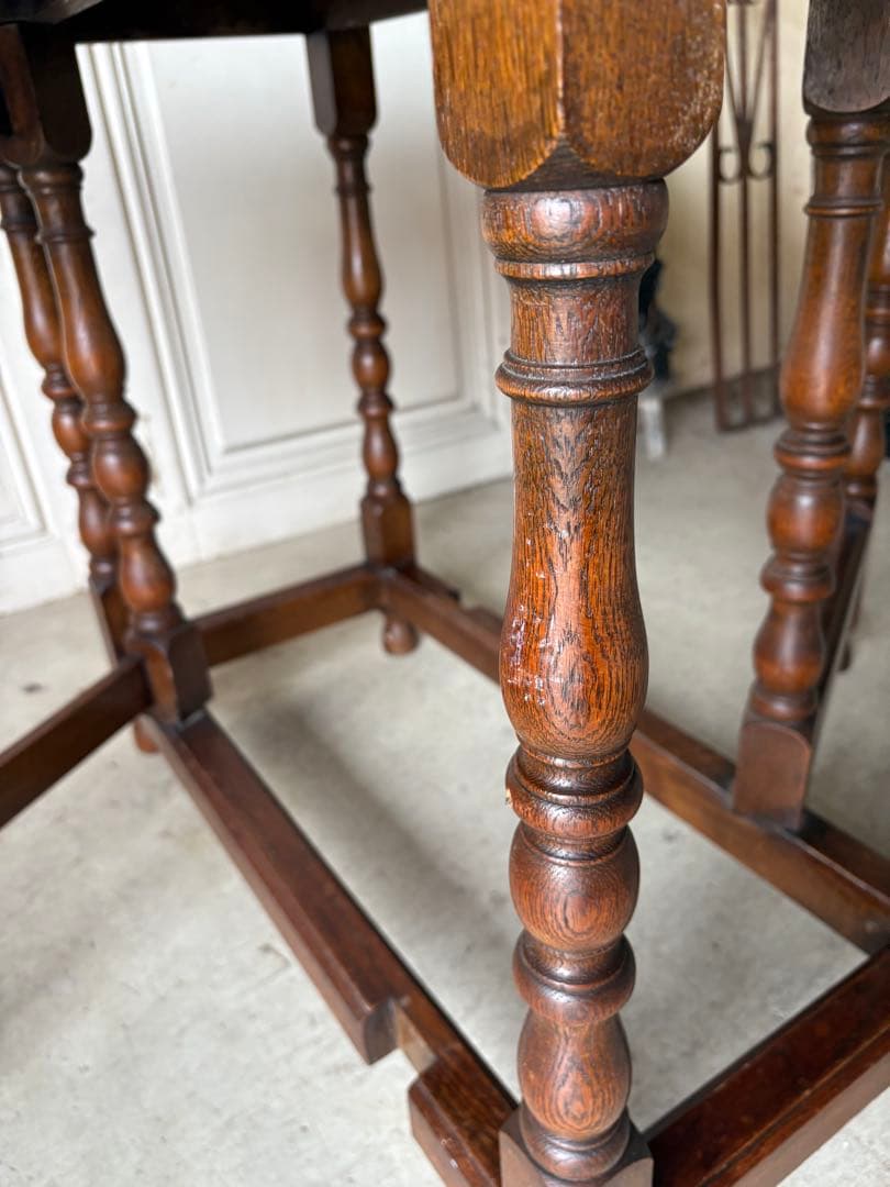 オーク　バタフライテーブル/アンティーク