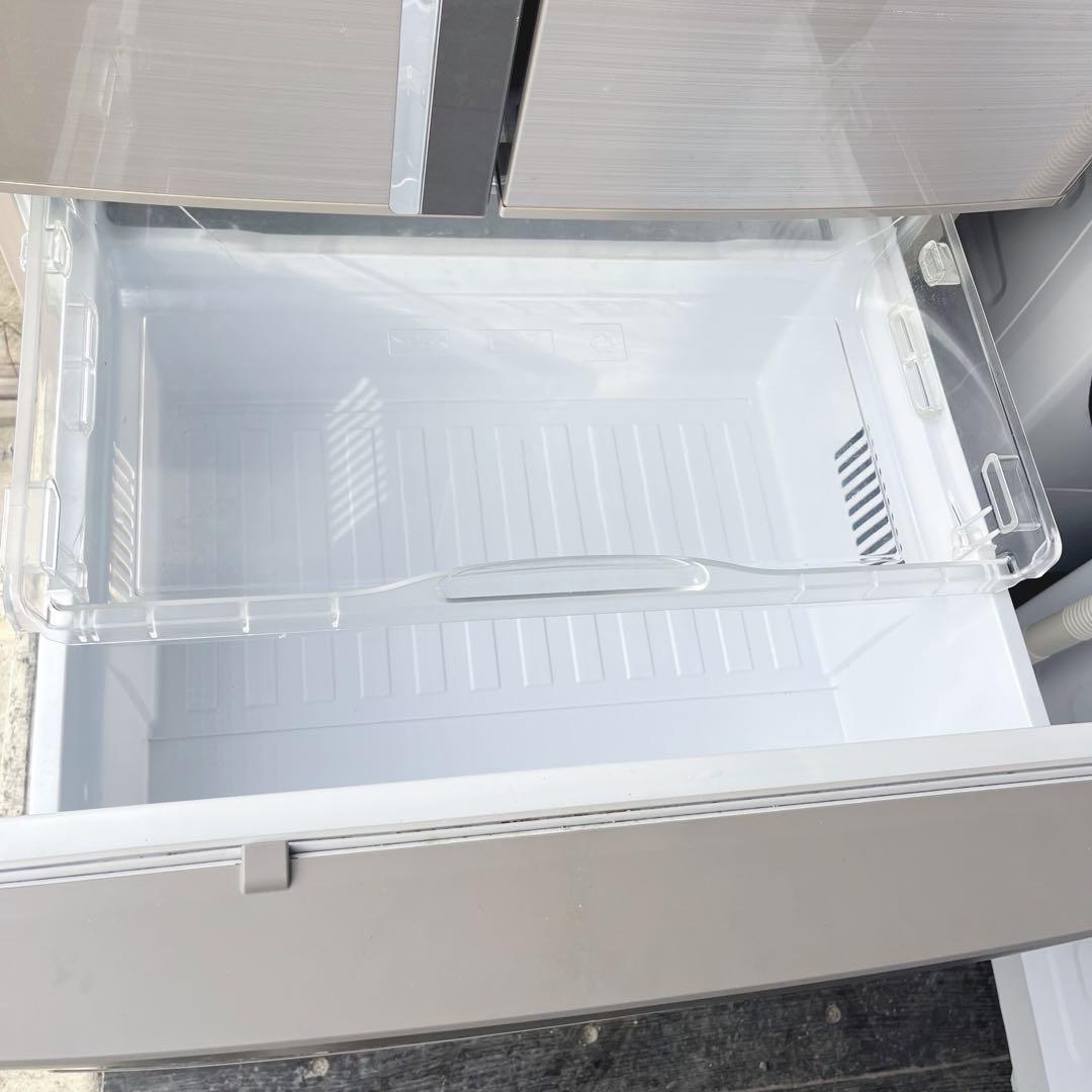 349取付無料！完動品！三菱 ソフトブラウンおしゃれインテリア6ドア冷蔵庫