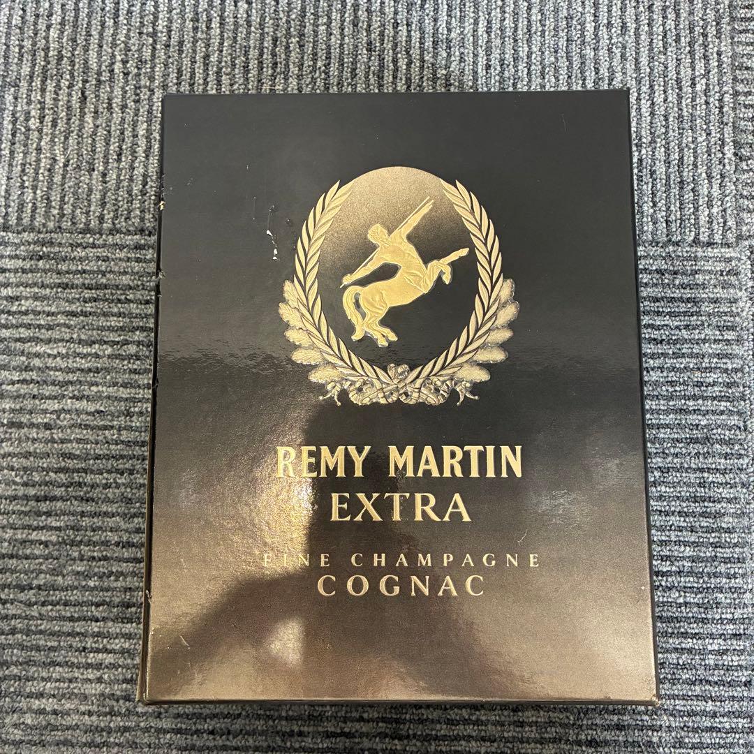 レミーマルタン　エクストラ　旧グリーンボトル　ブランデー　コニャック　古酒　箱付