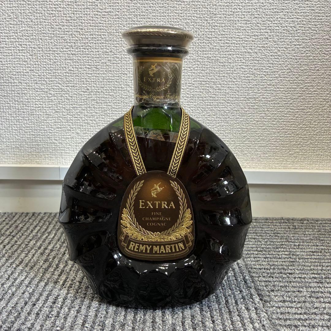 レミーマルタン　エクストラ　旧グリーンボトル　ブランデー　コニャック　古酒　箱付
