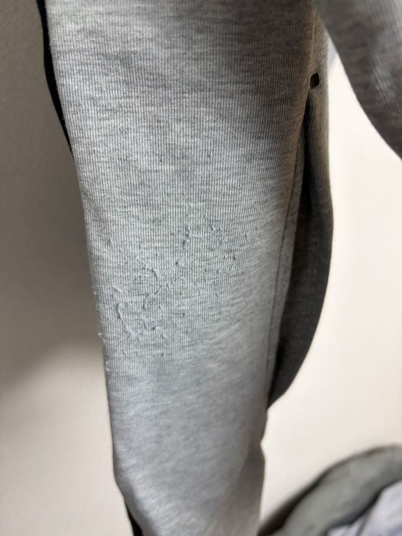 Nike テックフリース　グレー/ブラック セットアップ　S