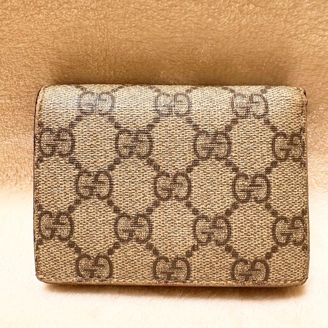 GUCCI GGスプリーム チェリー ウォレット〔二つ折財布〕