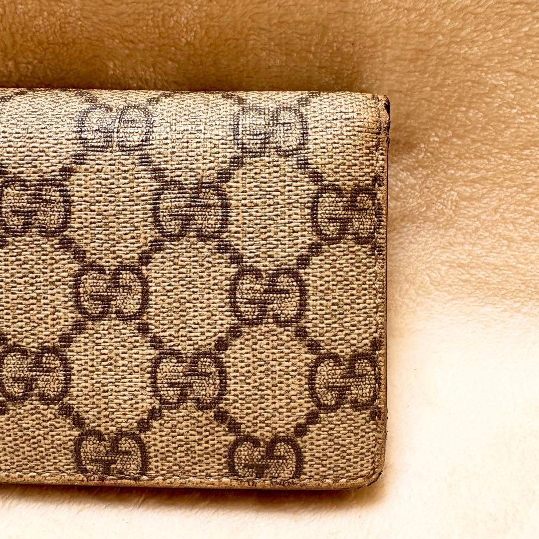 GUCCI GGスプリーム チェリー ウォレット〔二つ折財布〕