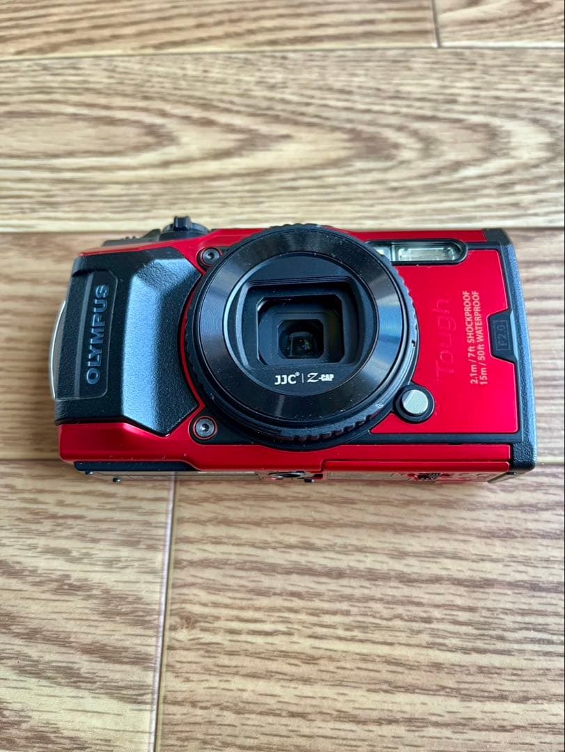 OLYMPUS tough TG-6 レッド　マクロ照明付き