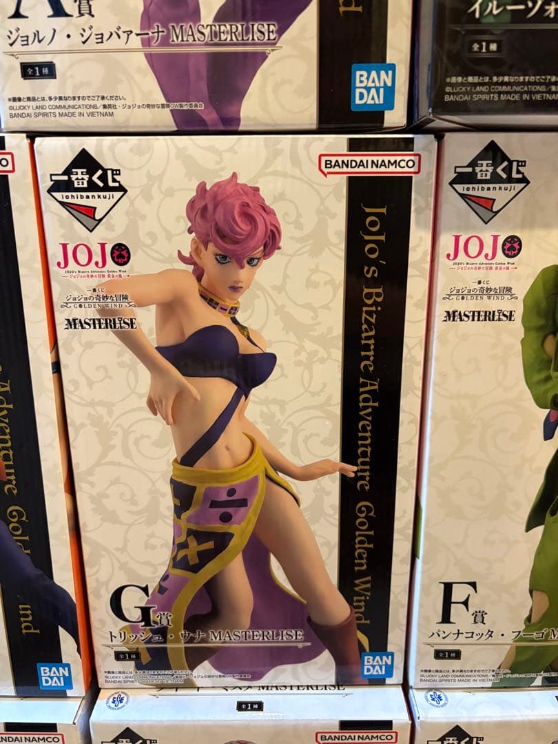 一番くじ ジョジョの奇妙な冒険 GOLDEN WIND A〜F賞セット おまけ