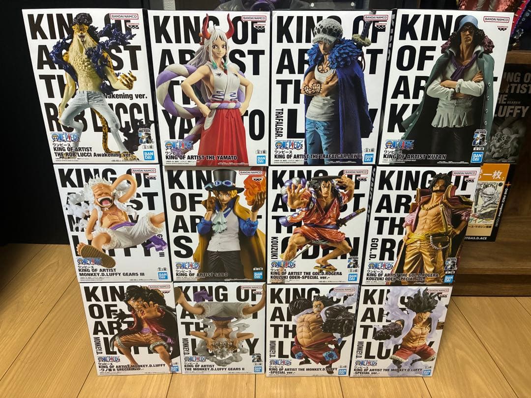 ワンピース　KING OF ARTIST 12種まとめ売り