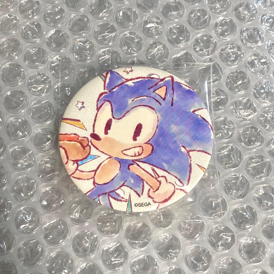 ソニック 缶バッジ セガラッキーくじ ソニックザヘッジホッグ