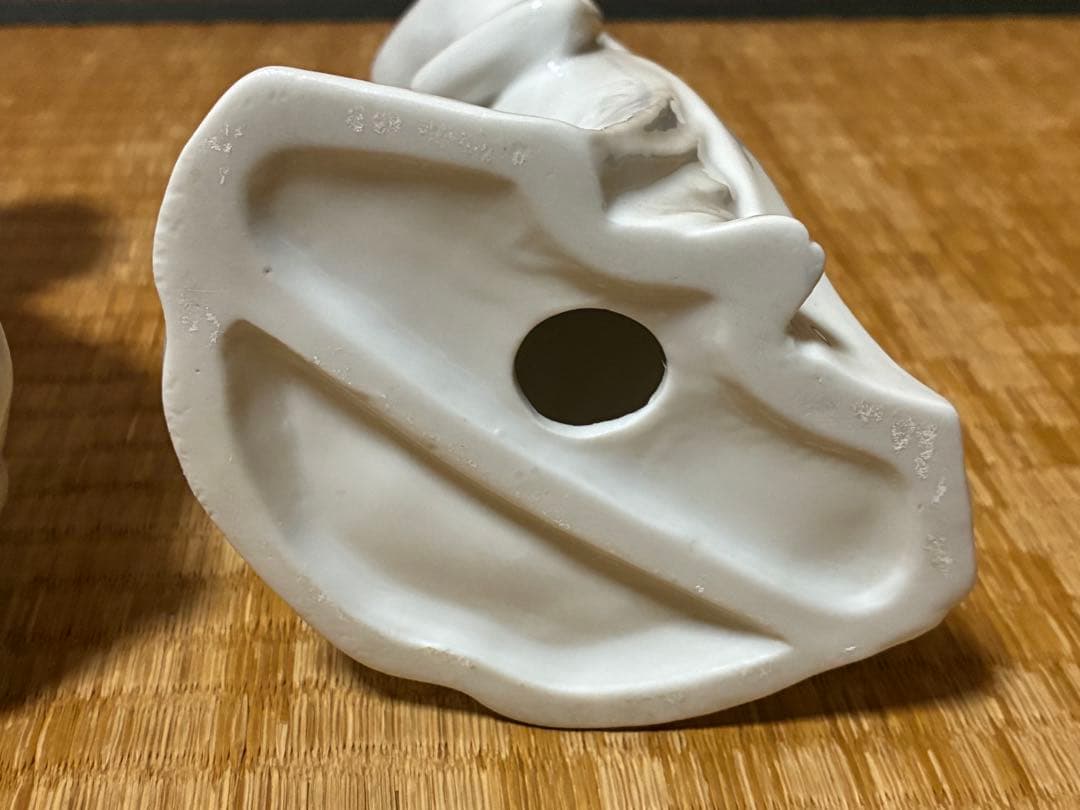 白磁 琴引き 和装 乙女 女人像 揃い 三体まとめて 時代物