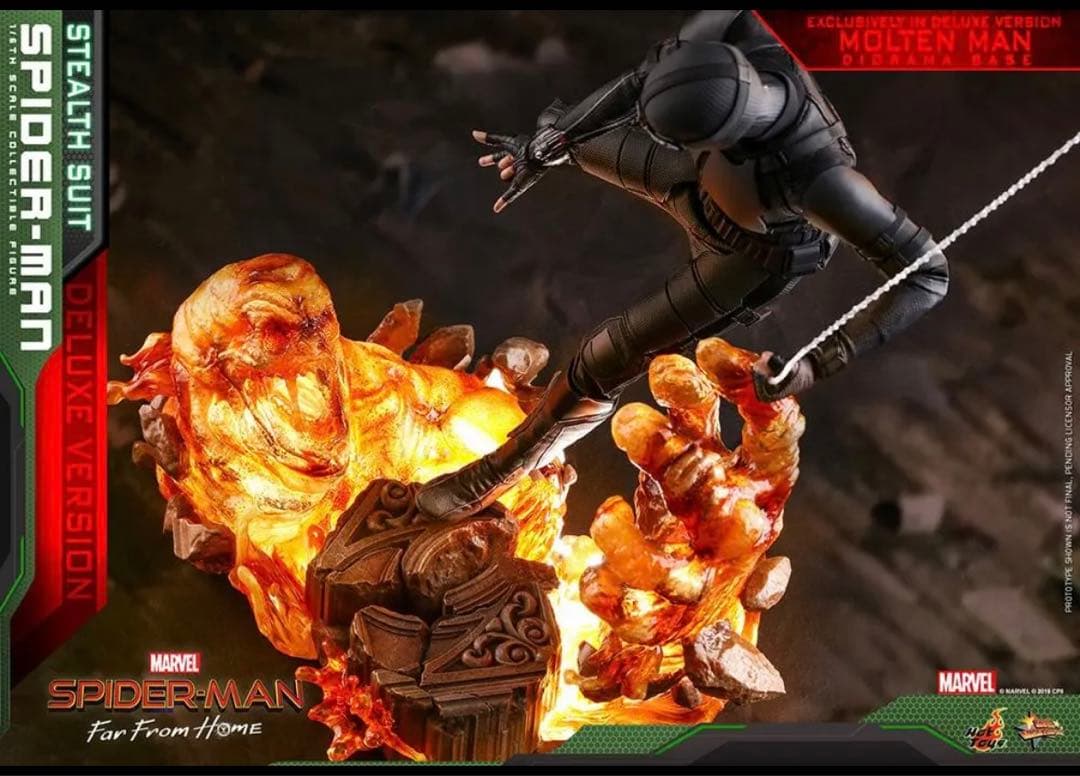ホットトイズ スパイダーマン ステルススーツ デラックスver.