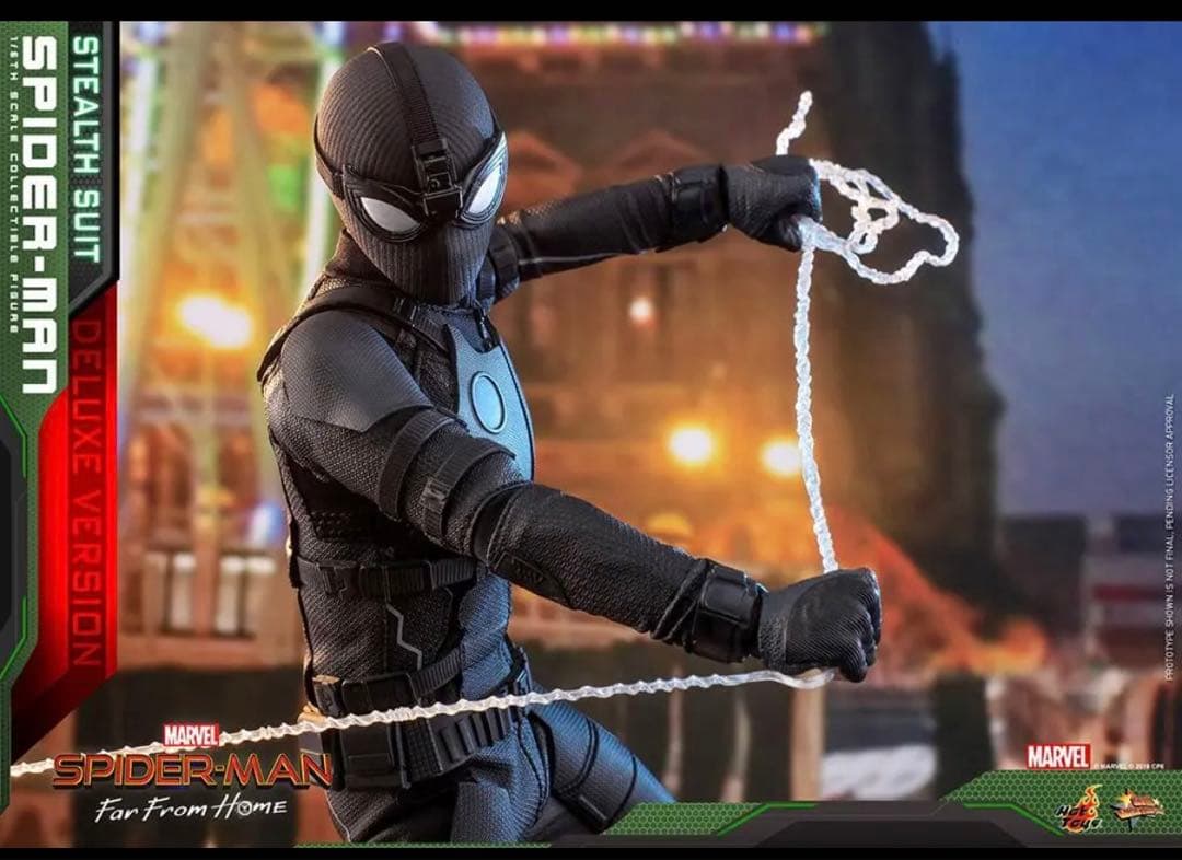 ホットトイズ スパイダーマン ステルススーツ デラックスver.
