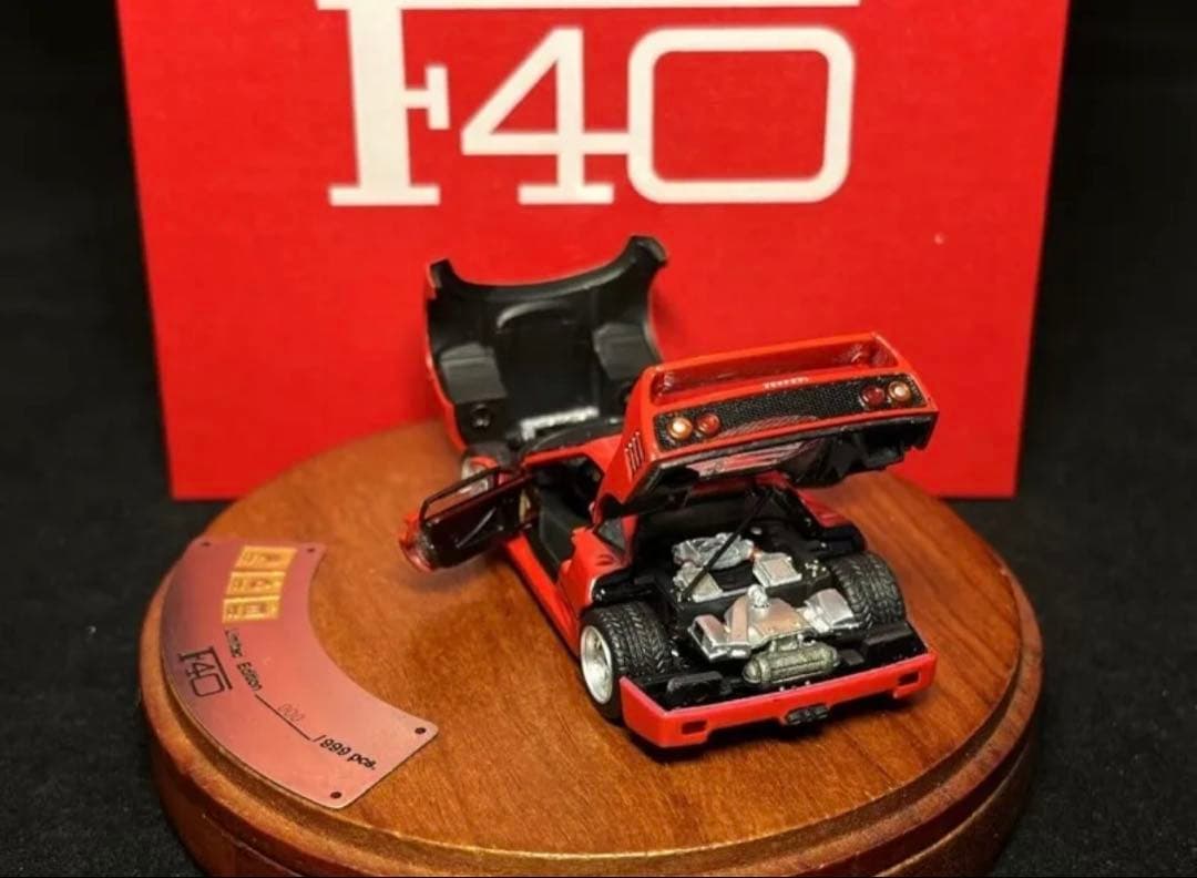 1/64 PGM フェラーリF40 高級ケース仕様