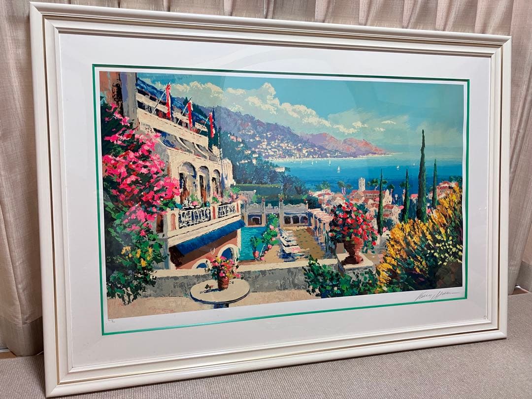 ケリーハーレム サイレナホテル シルクスクリーン サイン入り