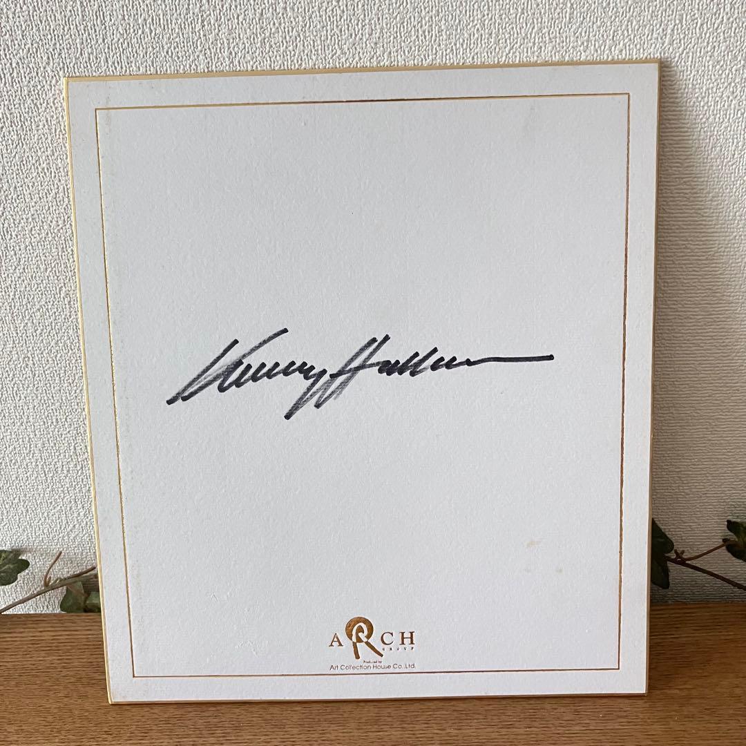 ケリーハーレム サイレナホテル シルクスクリーン サイン入り