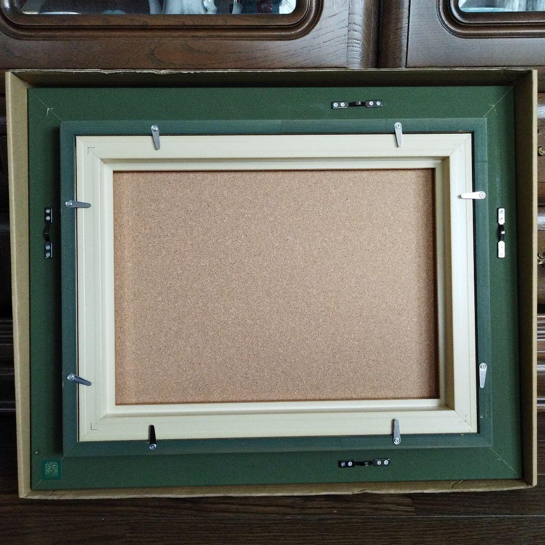 【２０年以上前の新品未使用】額縁　油絵　油彩　金　ゴールド　木製 Ｆ４