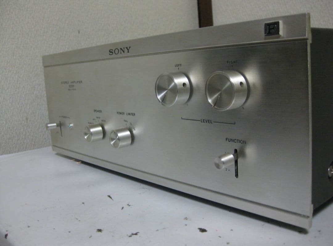 【レストア整備品 SONY ステレオパワーアンプ TA-3200F】