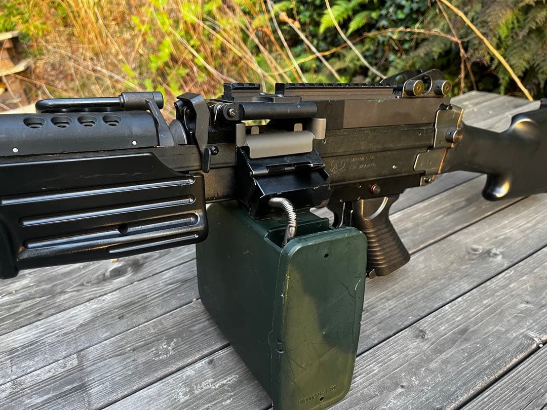 ち*ん様 TOP M249 固定ストック　電動ガン