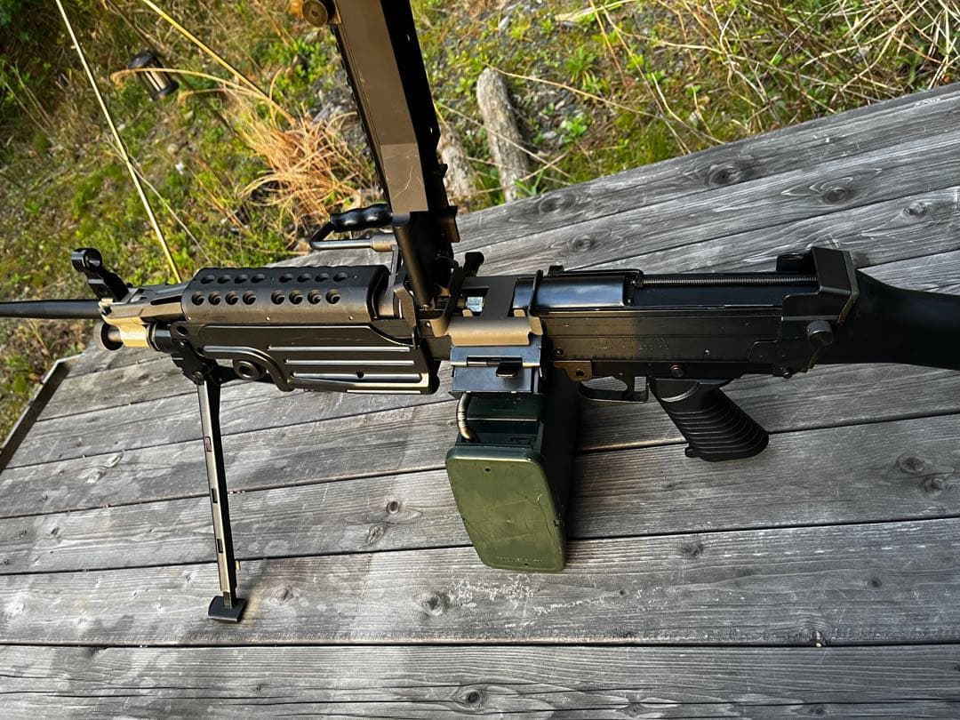 ち*ん様 TOP M249 固定ストック　電動ガン