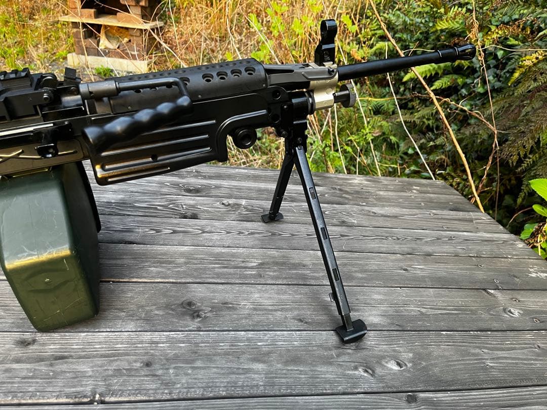 ち*ん様 TOP M249 固定ストック　電動ガン