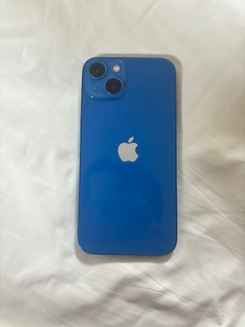 こ*た様 iPhone 13 ブルー 128GB 箱、付属品＋おまけ付き