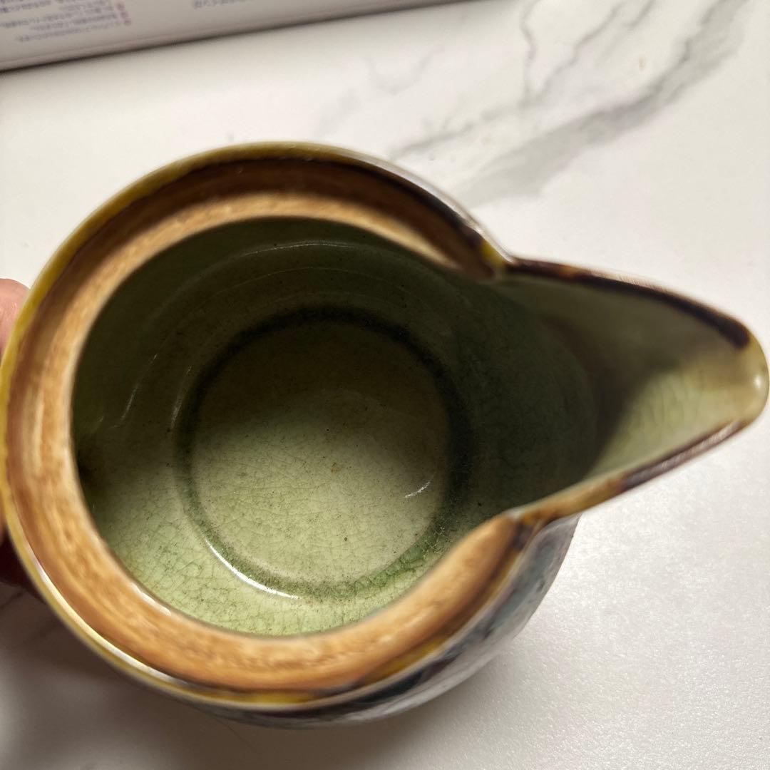 九谷 茶壷 急須 青木木米 古い茶碗