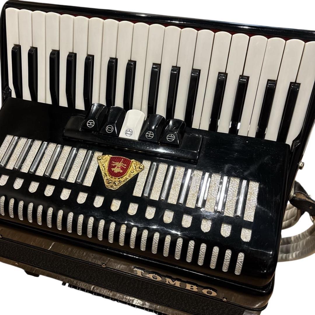 TOMBO アコーディオン　T48 ハードケース付き