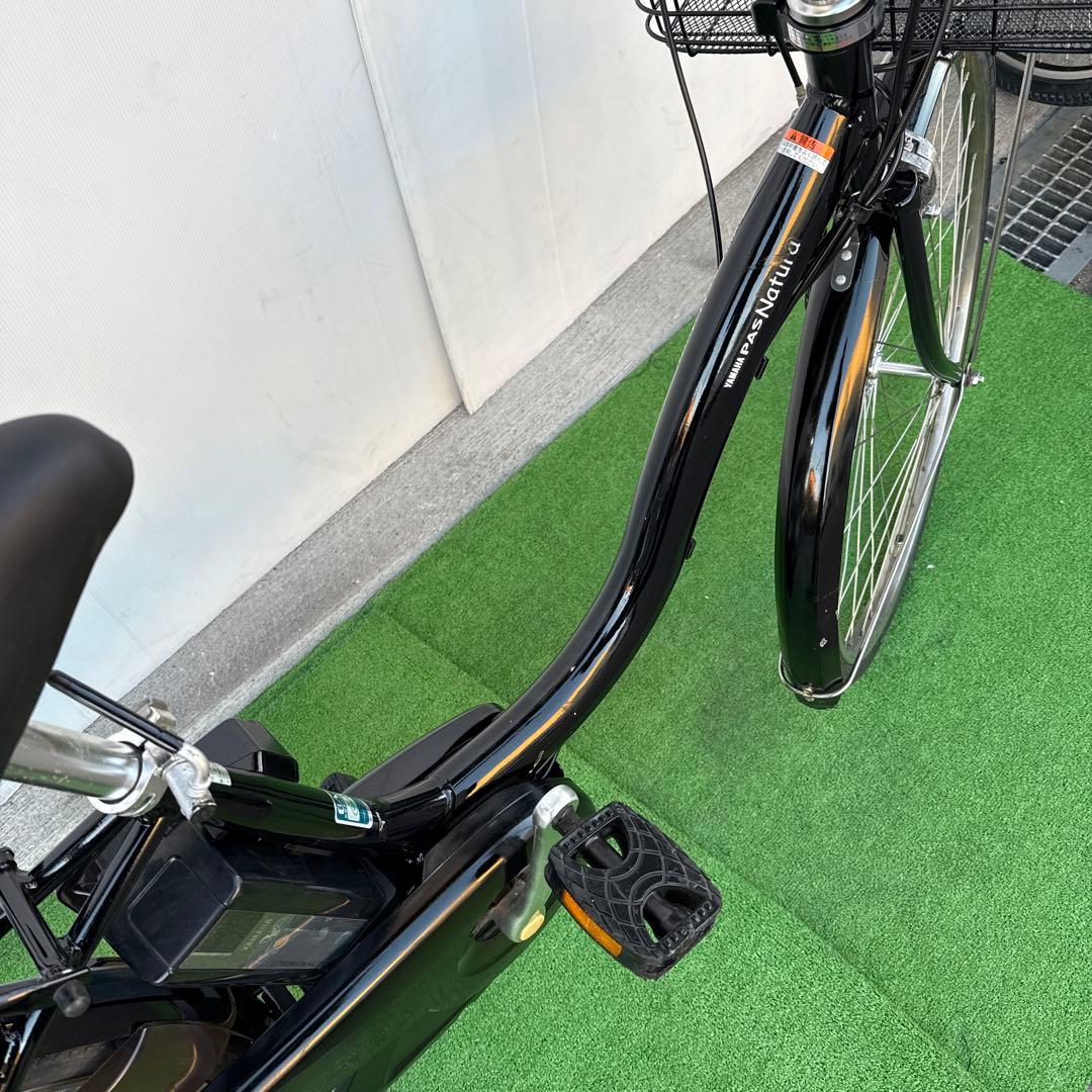 YAMAHAヤマハ電動アシスト自転車26インチ 12.3Ah ブラック