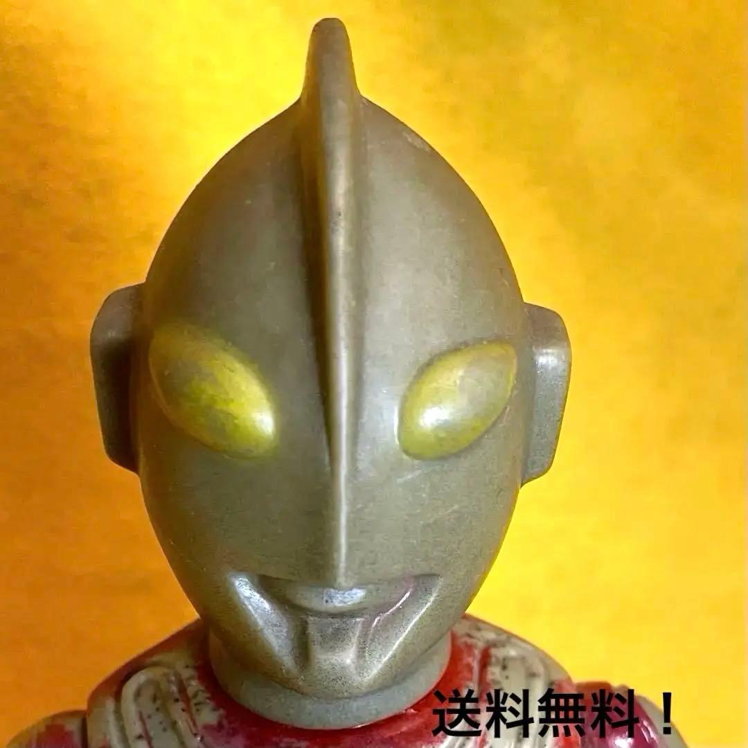 【昭和当時物】■ブルマァク 帰ってきたウルトラマン ソフビ