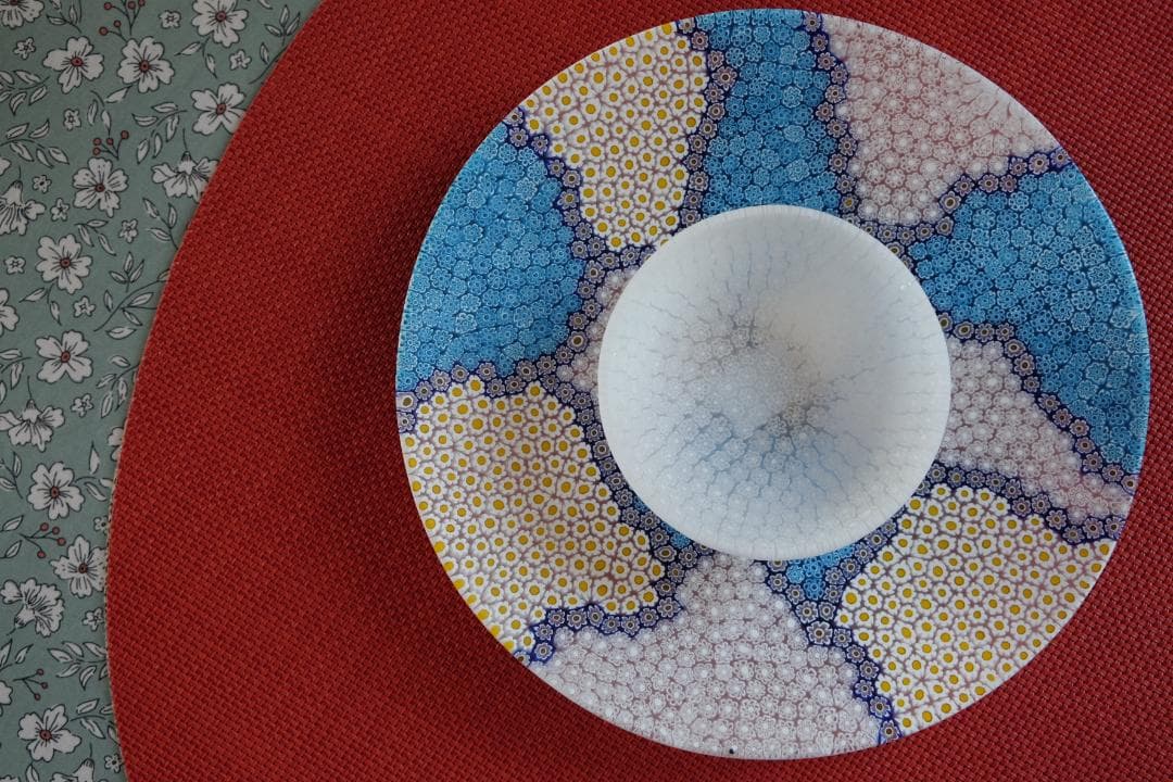 ミルフィオリ プレート ガラス 検/伊藤聡信 辻和美 澤田和香奈 黒川登紀子