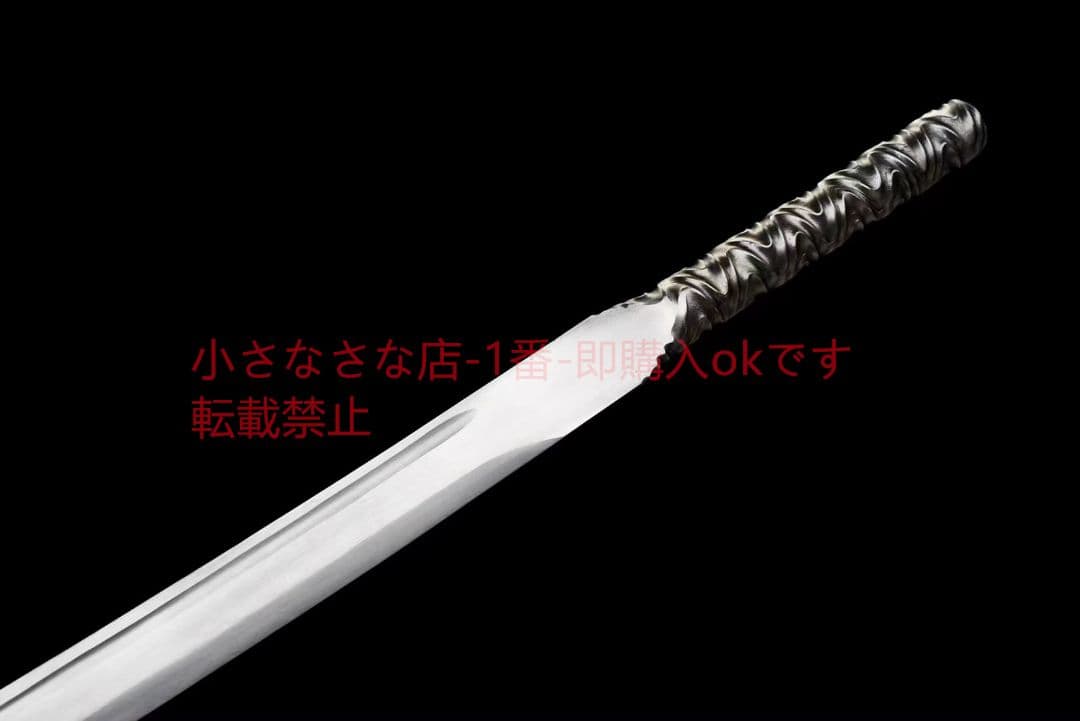 一体刺繍春刀煉獄 古兵器 武具 刀装具 日本刀 模造刀 居合刀