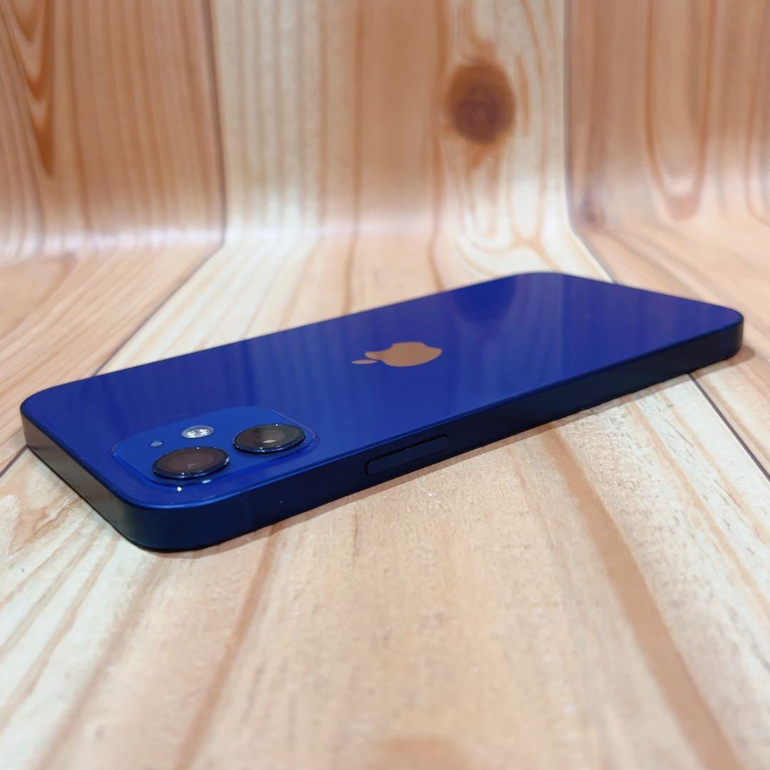 SIMフリー 本体 iPhone 12 128 GB ブルー 531電池新品