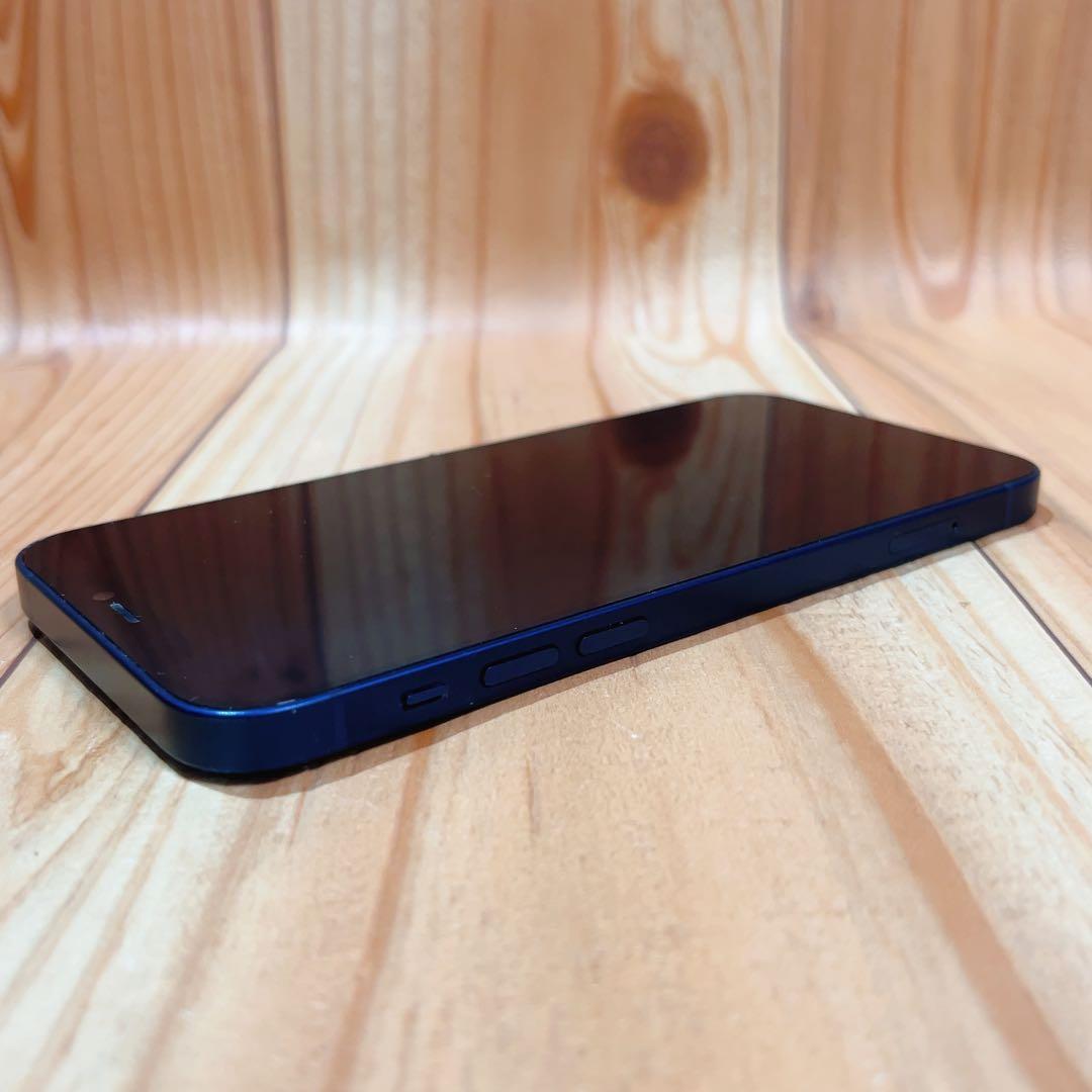 SIMフリー 本体 iPhone 12 128 GB ブルー 531電池新品