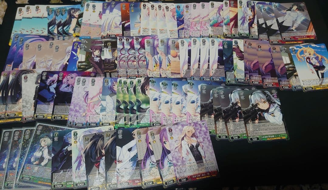 ヴァイスシュヴァルツ グリザイアデッキ他