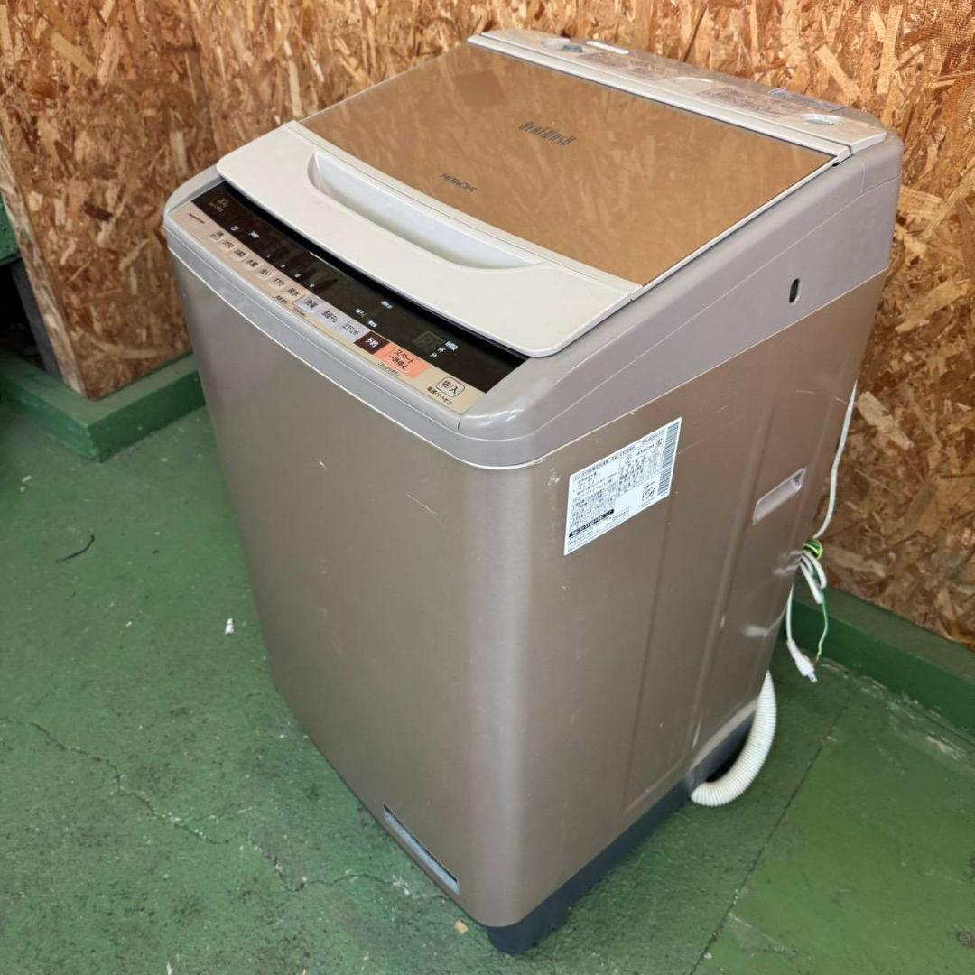 37A3 送料設置無料 日立　洗濯機　18年製　10㌔　冷蔵庫