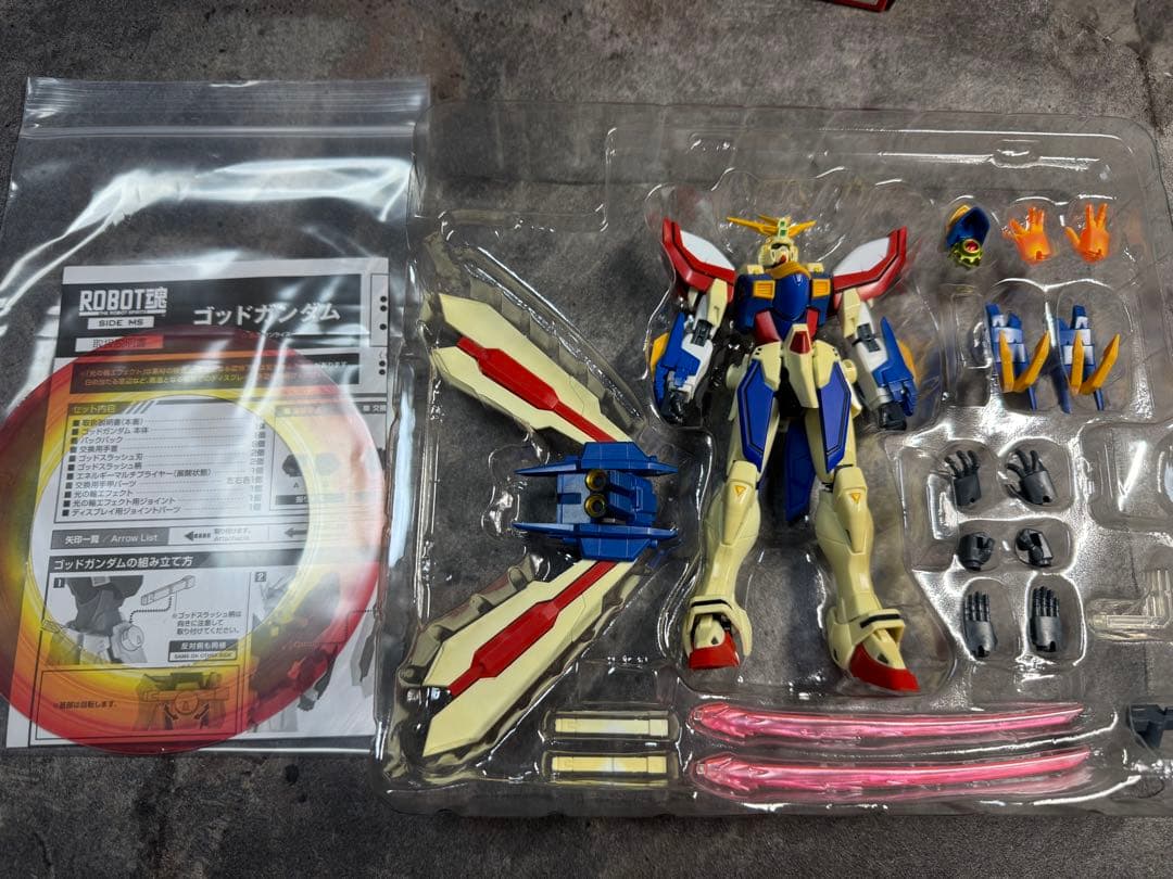 ロボット魂　Gガンダム系5点　まとめ売り