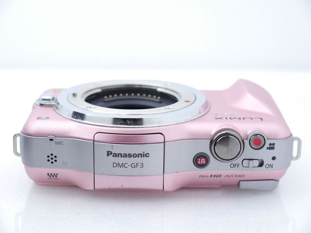 Panasonic LUMIX DMC-GF3 レンズキット ピンク
