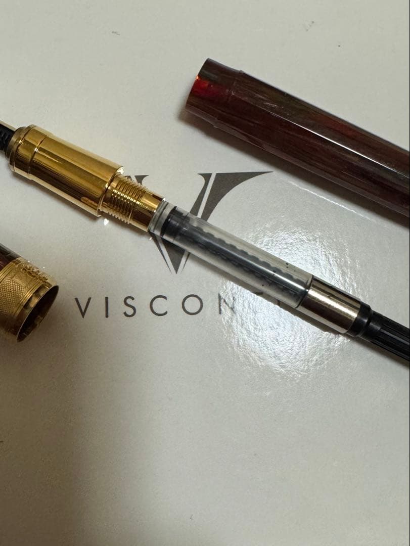 VISCONTI / ビスコンティ万年筆 ヴァンゴッホ 梅園レッド F