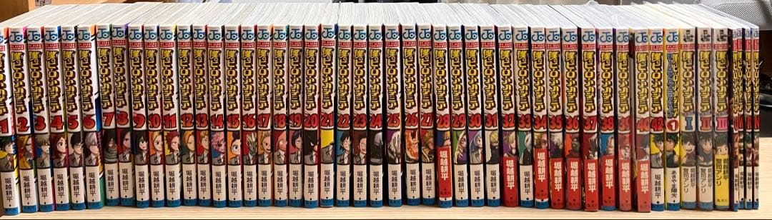 僕のヒーローアカデミア41冊+関連本＋8冊おまけカードシール付