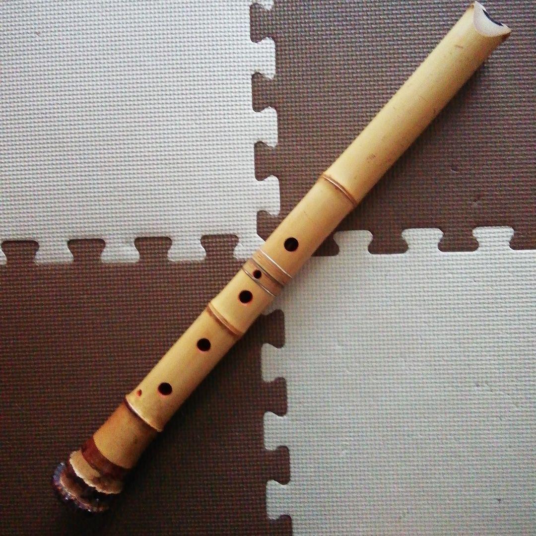 １尺６寸７孔尺八を 直接 吹いてみませんか？ 　返品可　北原精華堂