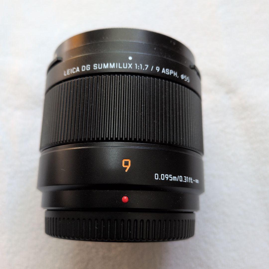 Panasonic H-X09 9mm F1.7 レンズ