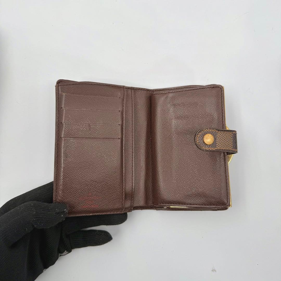 r89 ルイヴィトン モノグラム ポルトフォイユ ヴィエノワ 財布 がま口