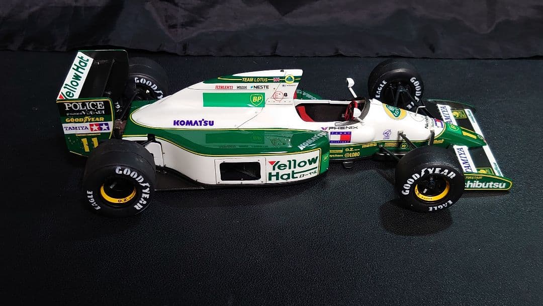 タミヤ 1/20 ロータス 102B 後期型 91年 日本GP M.ハッキネン