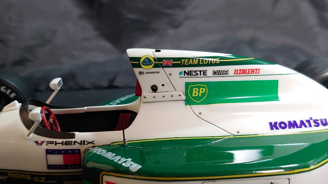 タミヤ 1/20 ロータス 102B 後期型 91年 日本GP M.ハッキネン