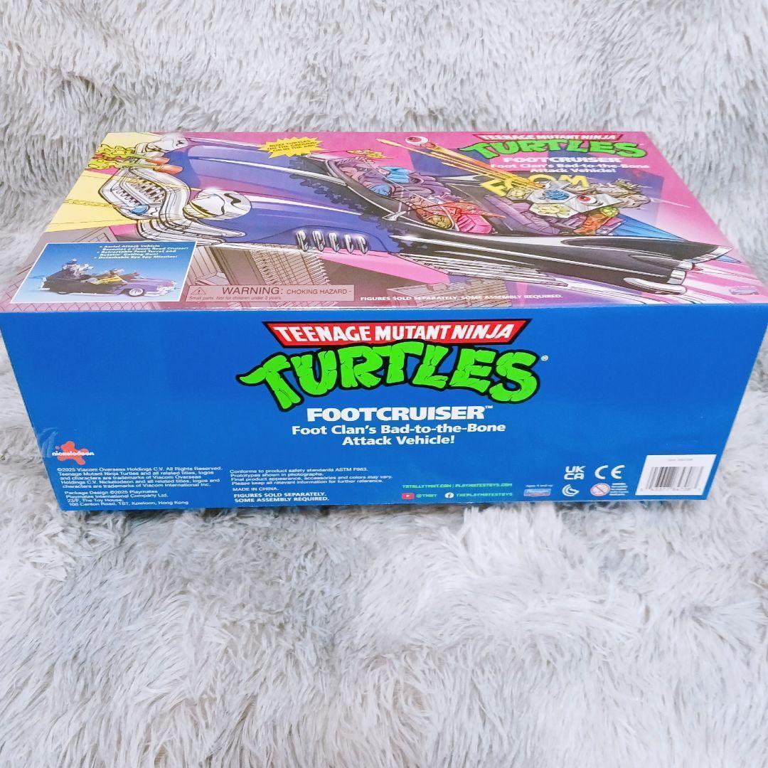 ☆TMNTフットクルーザー☆プレイメイツ クラシック タートルズ 80s復刻版