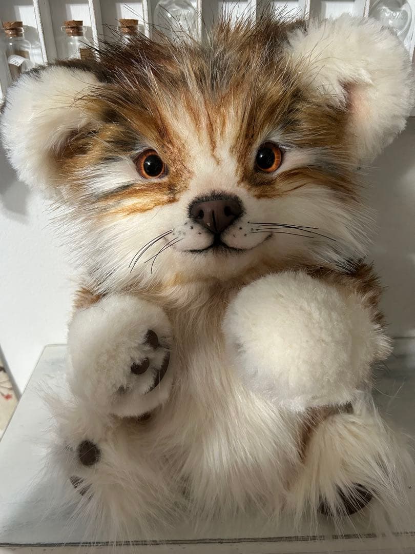 海外作家様　ぬいぐるみ　テディベア　アートドール　たぬき