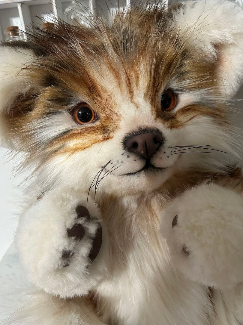 海外作家様　ぬいぐるみ　テディベア　アートドール　たぬき