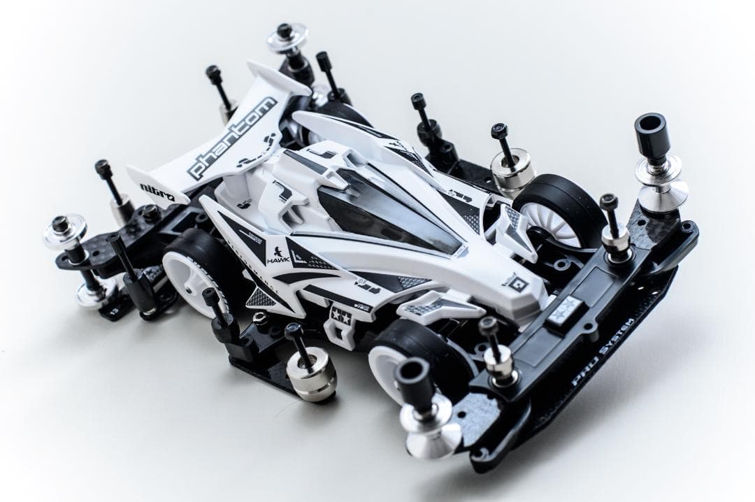 ミニ四駆完成品★アバンテMk.III MAWH 塗装済みフルベアリング未走行