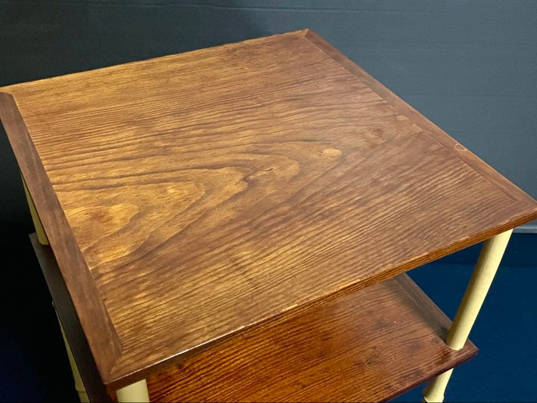 【美品】「祖」 表千家 鵬雲斎好 三和棚 塗師 泰軒 共箱 （F三和）