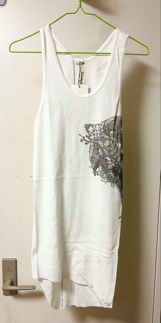 【希少品】hyde着Blind leading the Blindタンク 白1