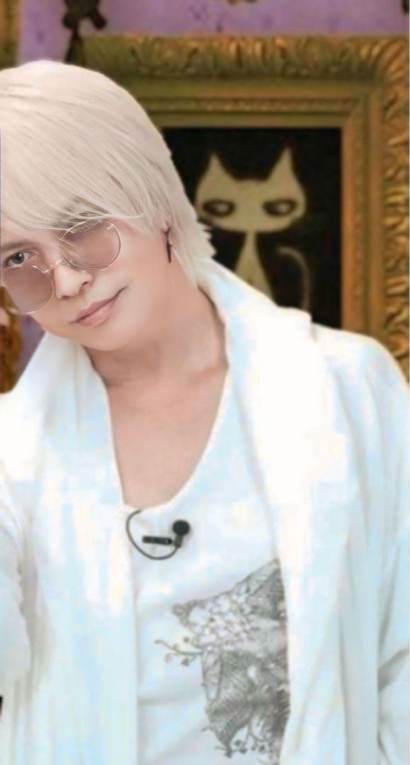 【希少品】hyde着Blind leading the Blindタンク 白1