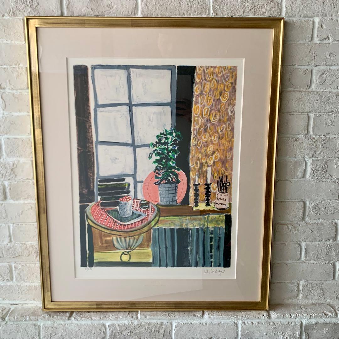 Wendy Chazin アメリカの画家 ウェンディ・チャザン リトグラフ